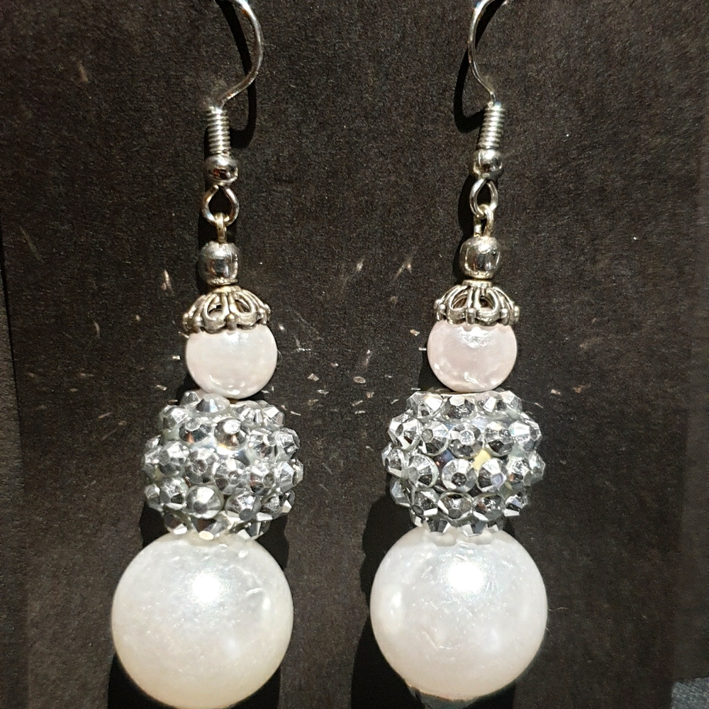 Handmade Pearl earrings
